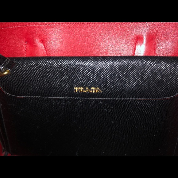 Prada saffiano double bag - Picture 8 of 10